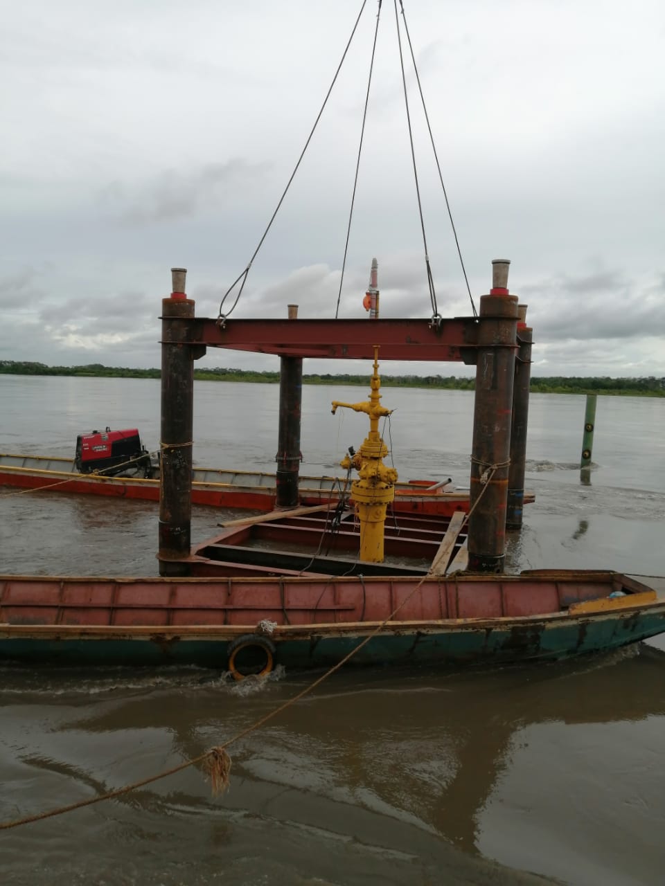 Sellamiento de pozo abandonado en el Rio Magdalena 7